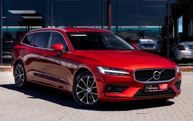 Volvo V60 cena 85900 przebieg: 156072, rok produkcji 2018 z Zbąszynek małe 781
